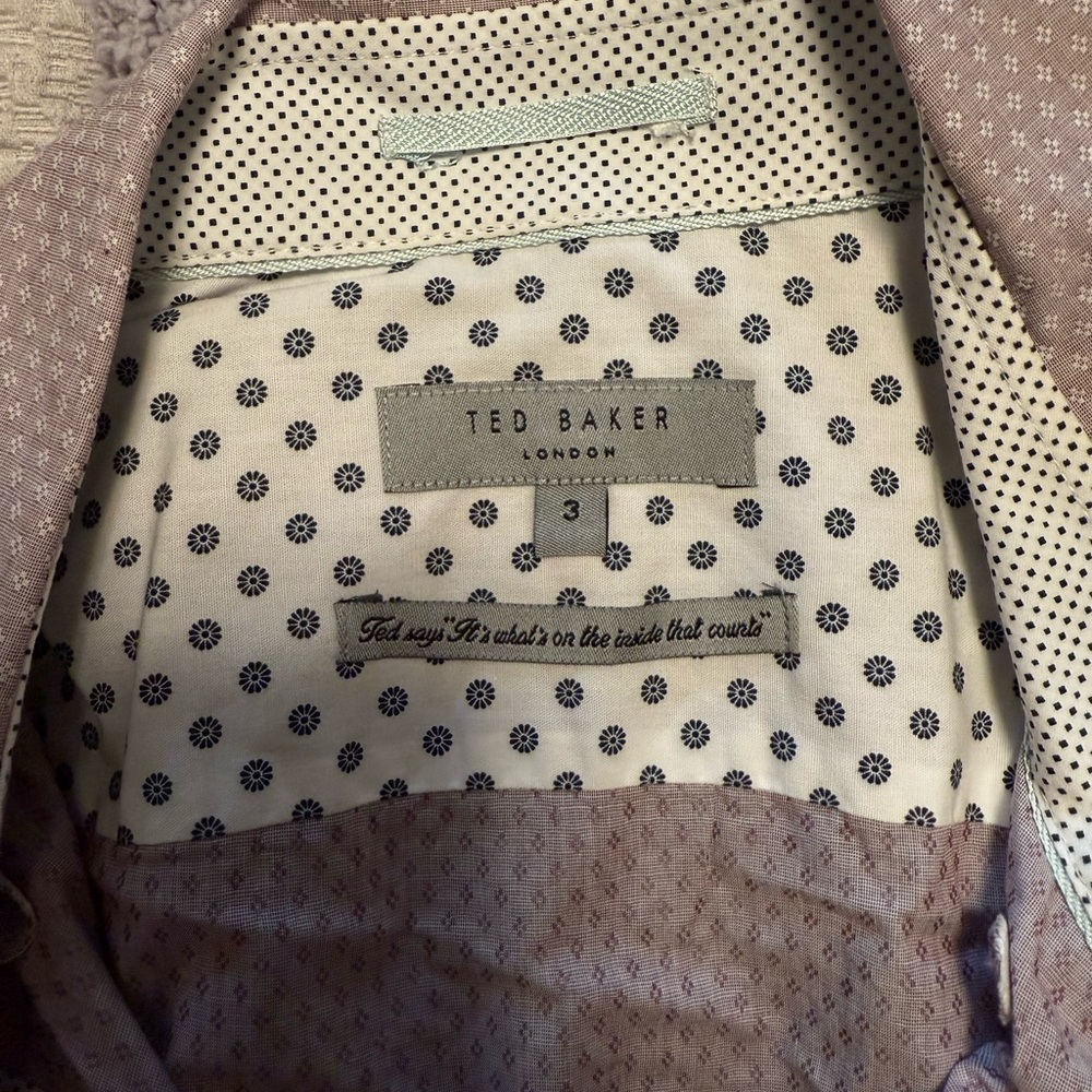 Ted Baker Cotton Patterned Button Down - image 3